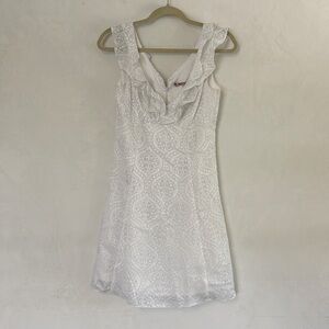 Review Australia white dress Sz 4